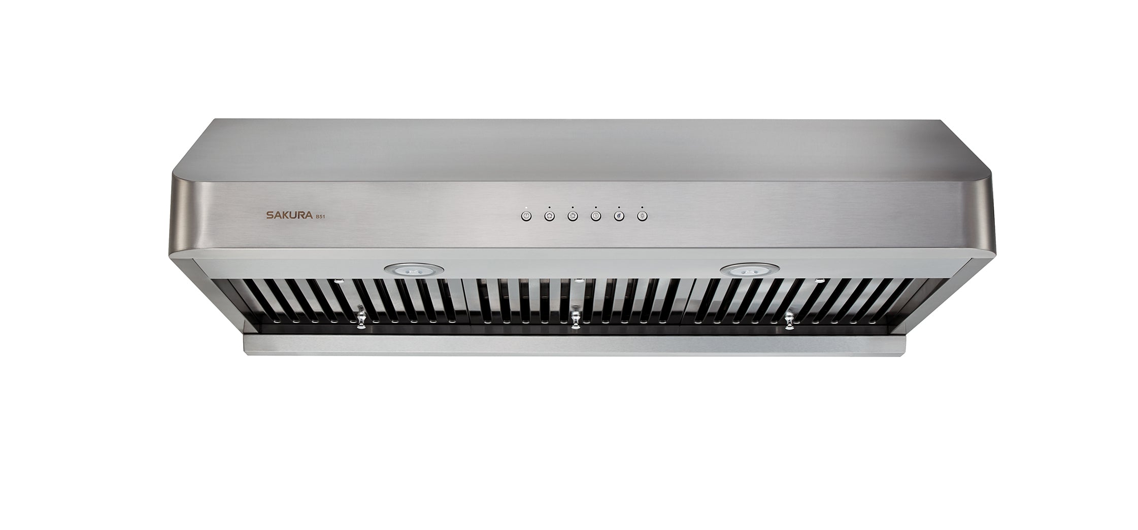 SAKURA B51 under cabinet range hood featuring powerful 1000 CFM for asian cooking