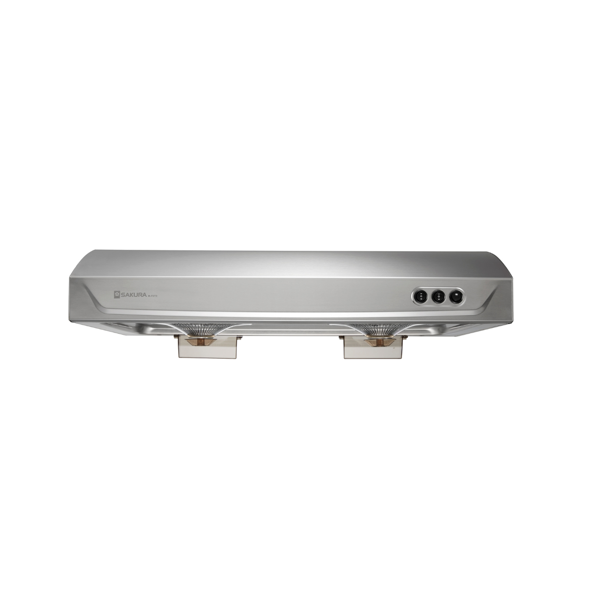 High-value SAKURA R727 range hood delivering 580 CFM perfectly suited for standard American kitchens