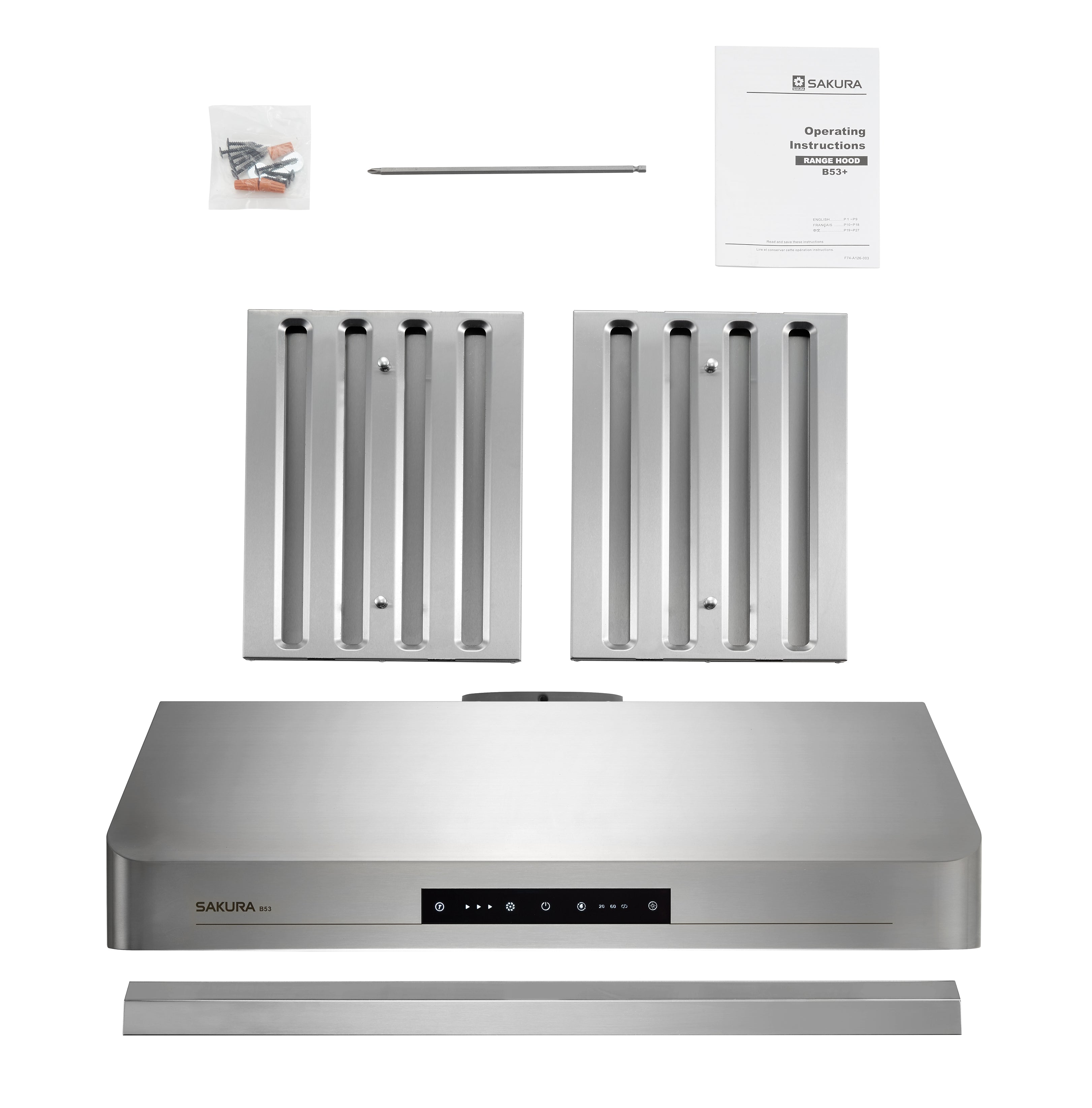 B53+ Sakura Range Hood