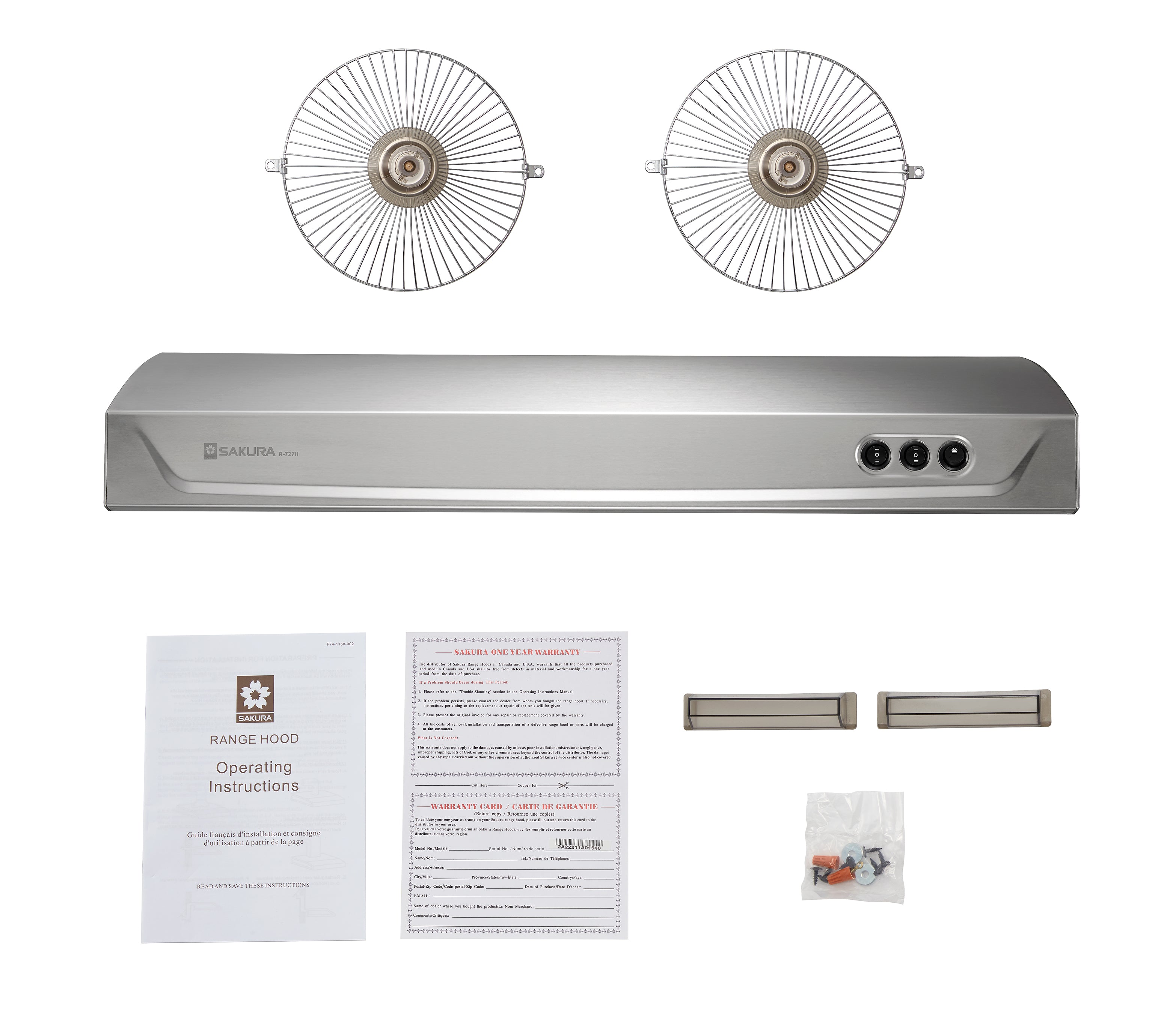 R727II Sakura Range Hood