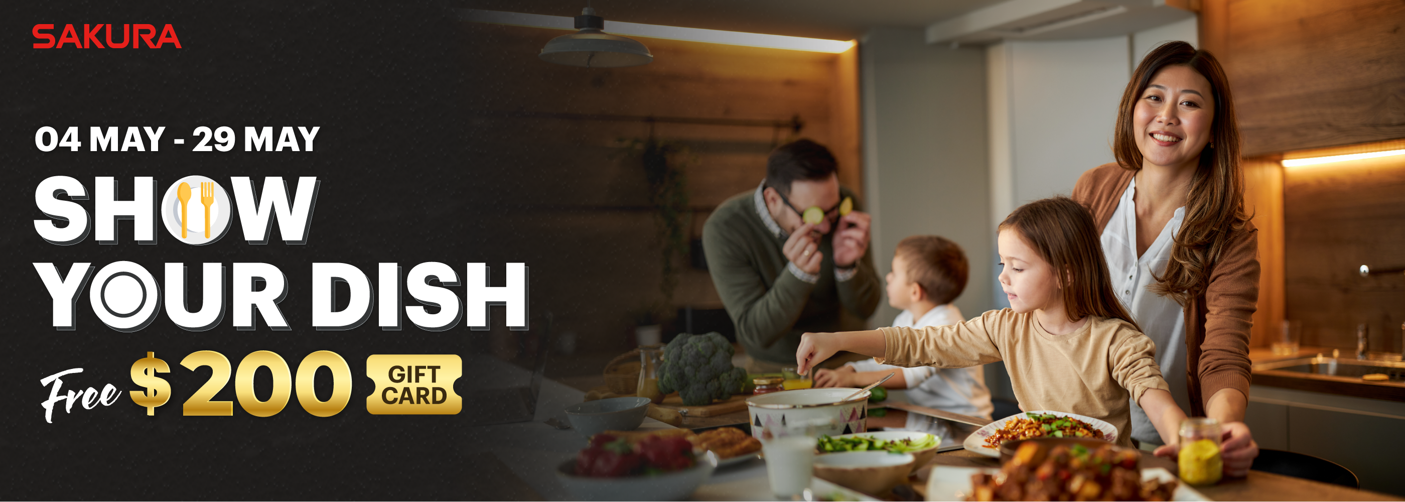 sakura kitchen appliance provides powerful vetilation range hood.