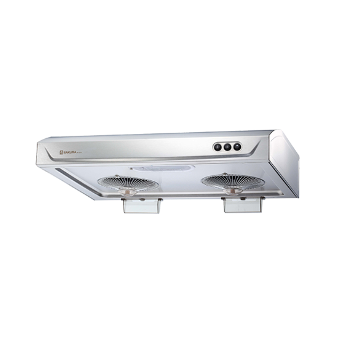 Reliable SAKURA R727 range hood providing a worthy 580 CFM ventilation for everyday cooking